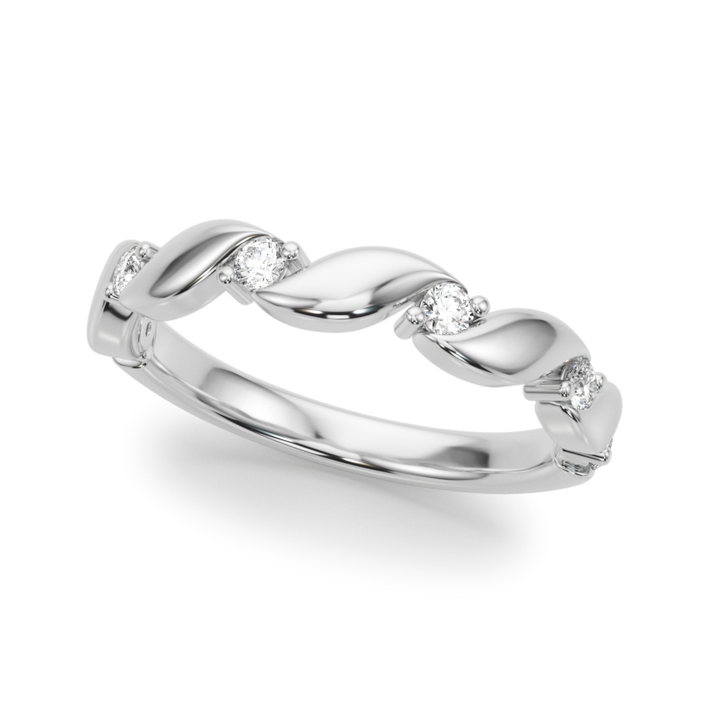 Jinolen Lab Grown White Gold Prong set  Diamond Ring
