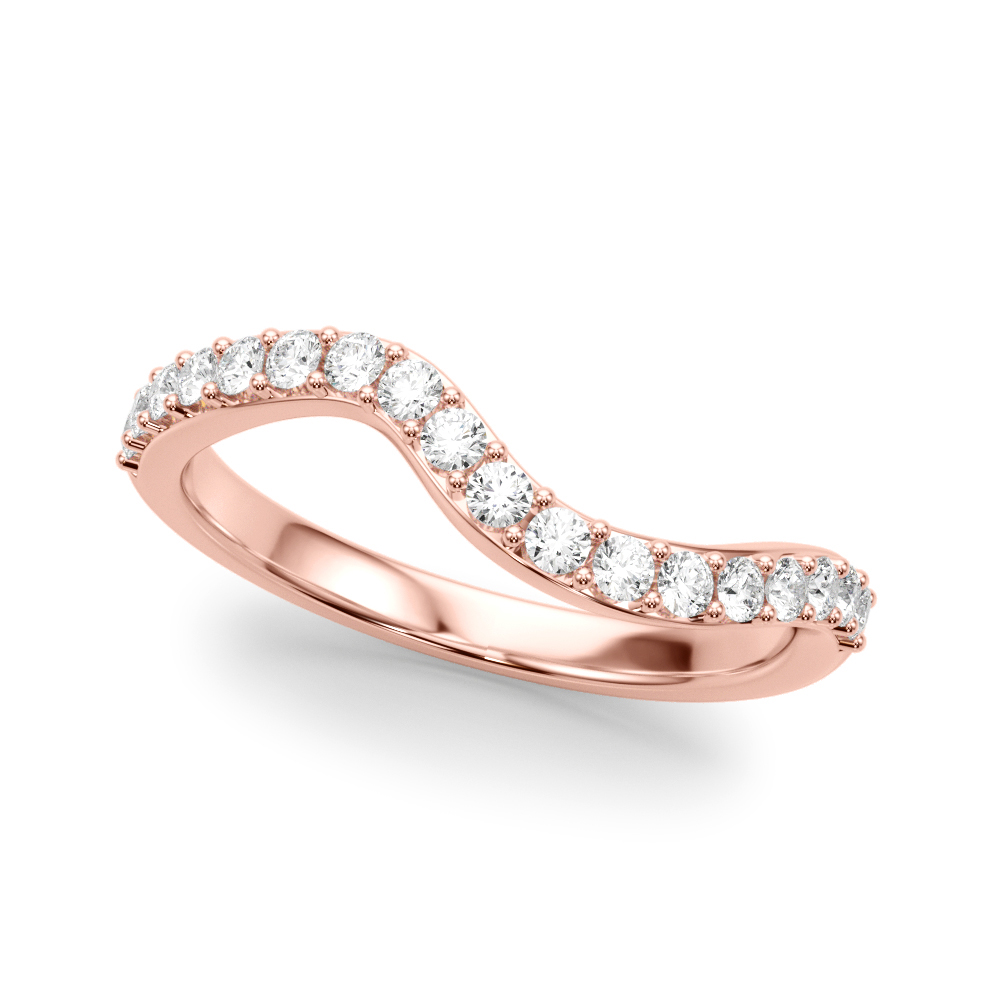 Xania Lab-Created Diamond Pave Setting Wedding Ring