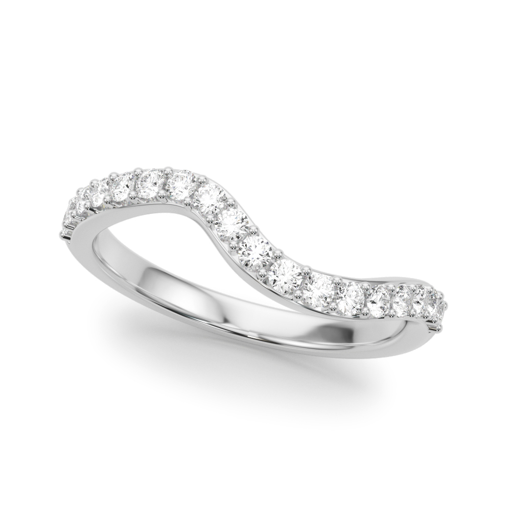 Xania Lab-Created Diamond Pave Setting Wedding Ring