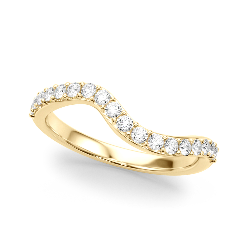 Xania Lab-Created Diamond Pave Setting Wedding Ring