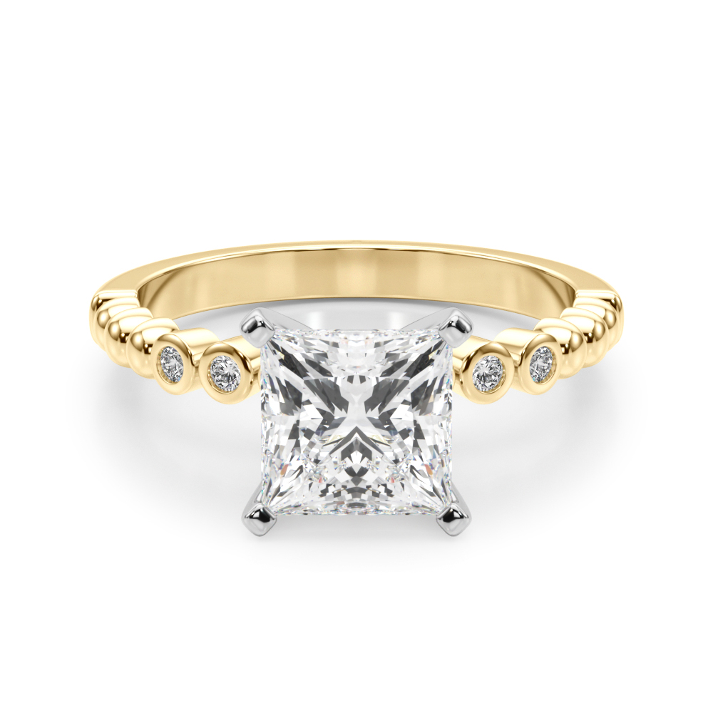 Rejina Natural 4 Prong Diamond Ring