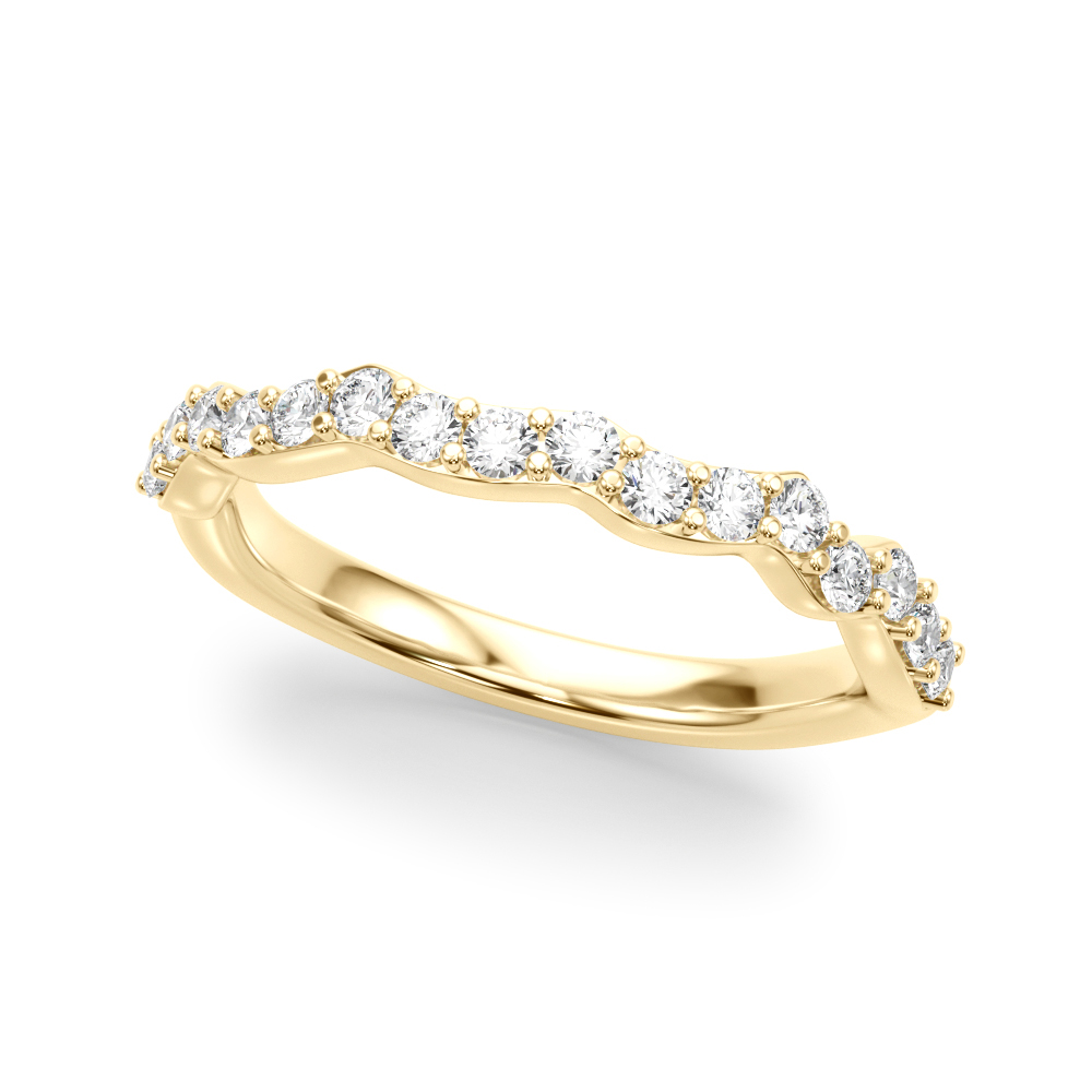 SunshineDiamonds Women's Wedding Wedding Rings in 9K Yellow Gold and 0.40 Carat Lab Grown Diamond