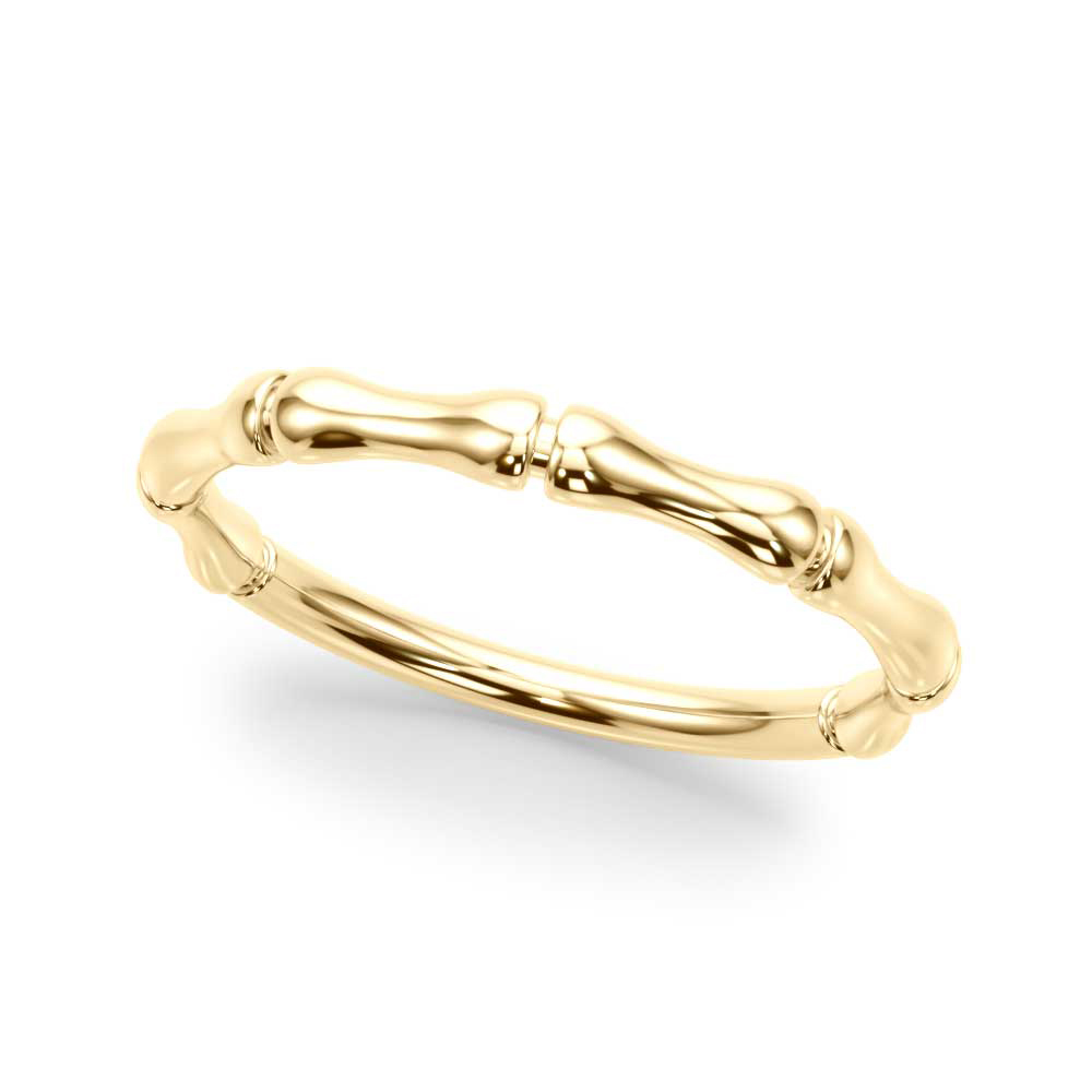 Oakleyl Yellow Gold Men's Wedding Ring
