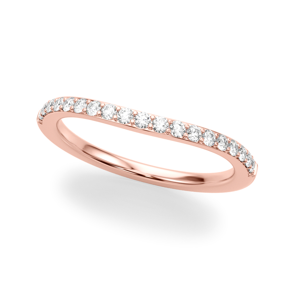 Xari Lab-Created Diamond Pave Setting Wedding Ring