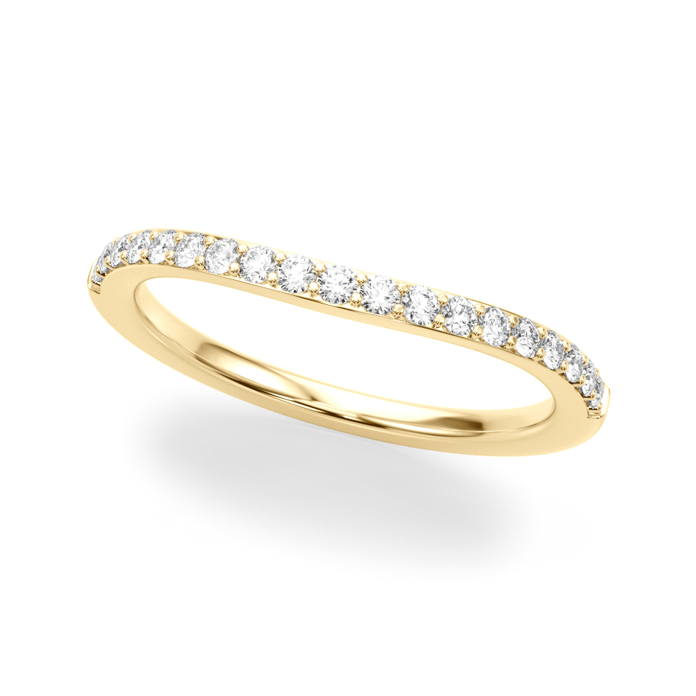 Xari Lab-Created Diamond Pave Setting Wedding Ring