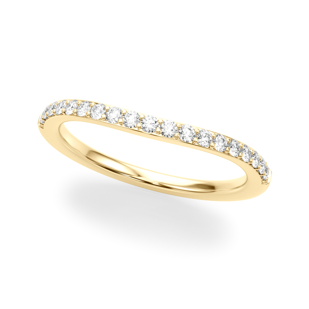 Xyra Lab-Created Diamond Pave Setting Wedding Ring