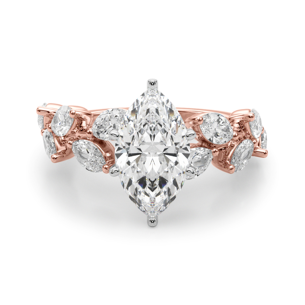 Sefrina Natural 6 Prong Set Diamond Ring