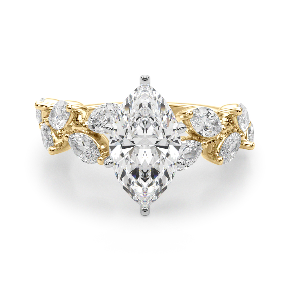 Sefrina Natural 6 Prong Set Diamond Ring