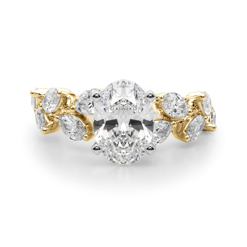 Sefrina Natural 4 Prong Set Diamond Ring