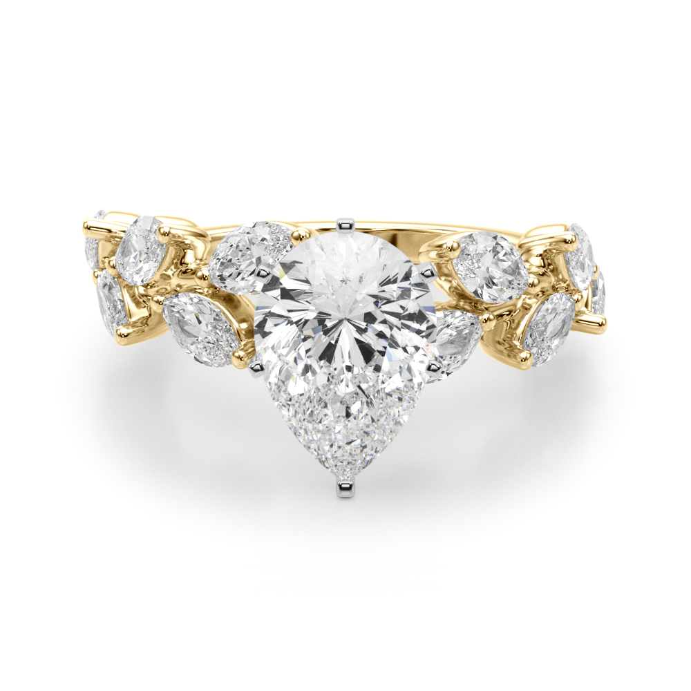 Sefrina Natural 6 Prong Set Diamond Ring