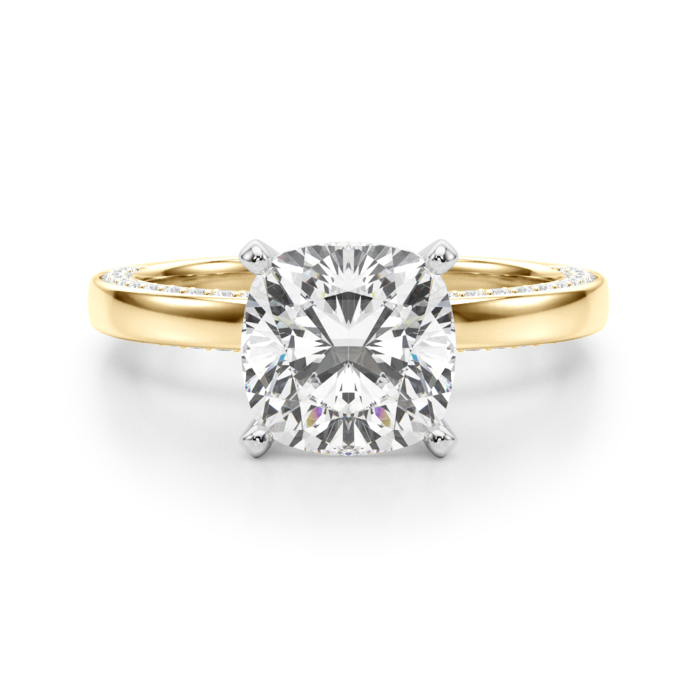 SunshineDiamonds Side Stone Diamond Diamond Rings in 9K - 39