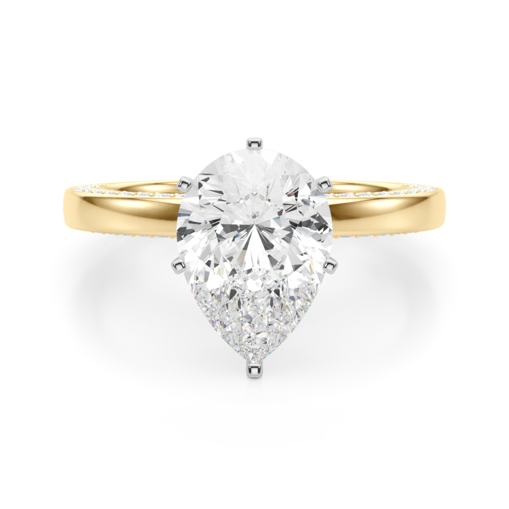 Lab-Created 6 Prong Diamond Ring