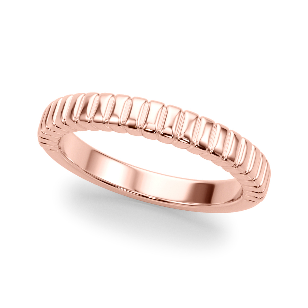 Sherline Rose Gold Men's Wedding Ring