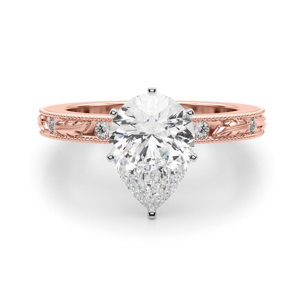 Stevlin Natural 6 Prong Diamond Ring