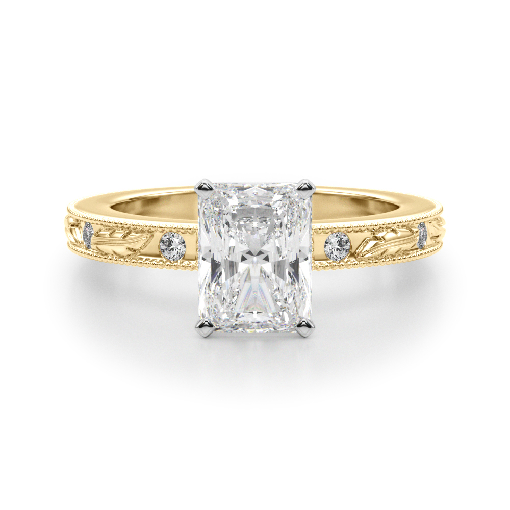 Stevlin Natural 4 Prong Diamond Ring