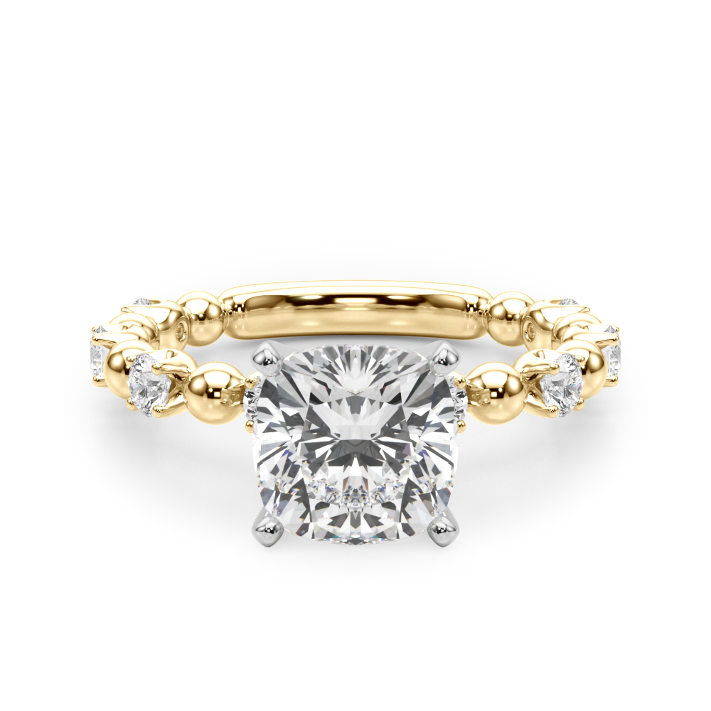 Pricilian Natural 4 Prong Diamond Ring