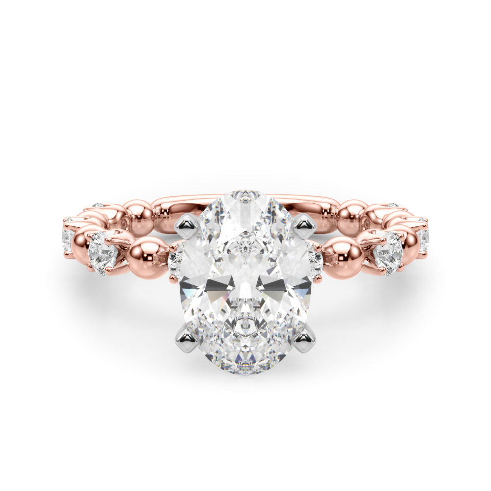 Pricilian Natural 4 Prong Diamond Ring