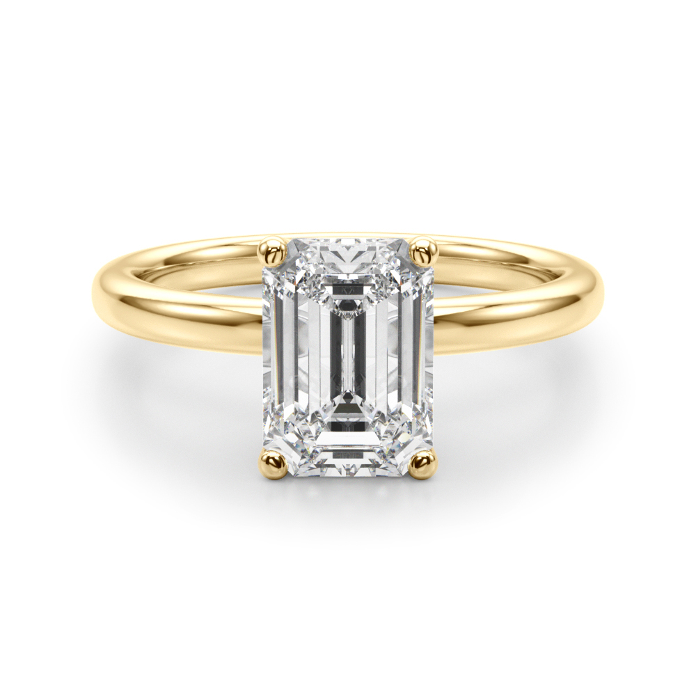 Elvina Natural 4 Prong Diamond Ring