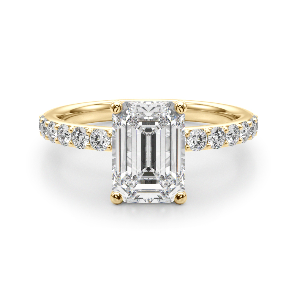 Elidza Natural 4 Prong Diamond Ring