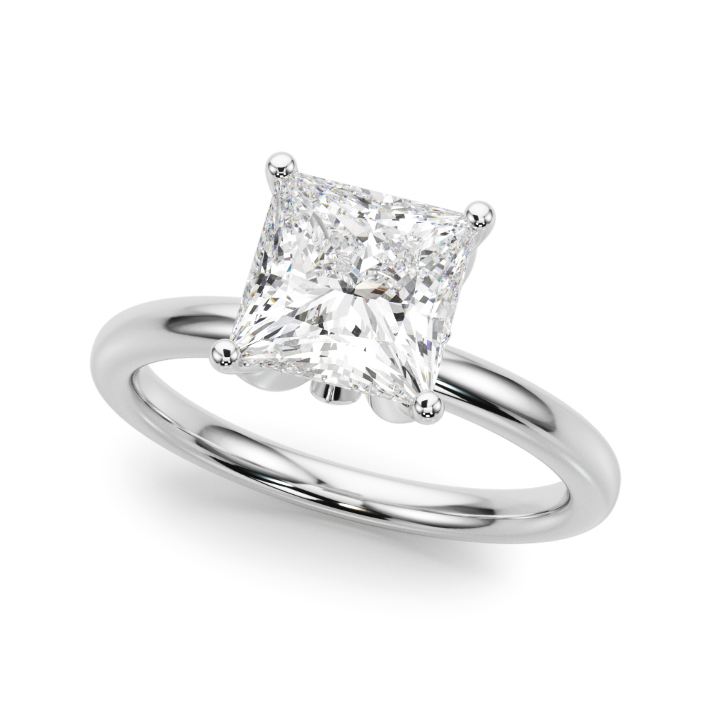 Yamara Lab-Created 4 Prong Set Diamond Ring