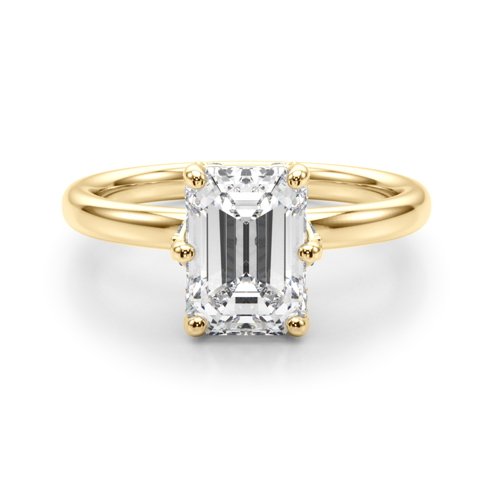 Atliza Natural 4 Prong Diamond Ring