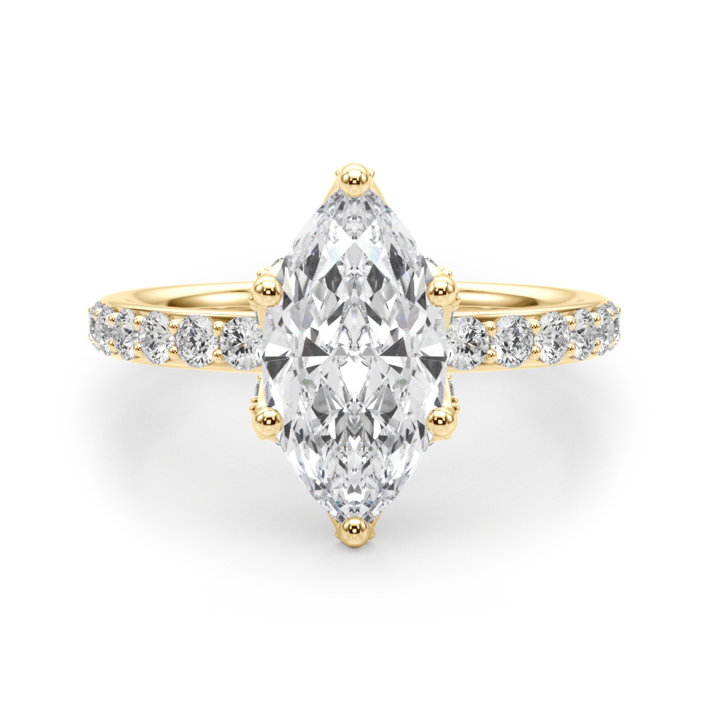 Zilpa Natural 4 Prong Set Diamond Ring