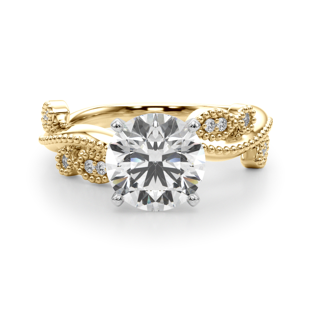 Sofilin Lab-Created 4 Prong Set Diamond Ring