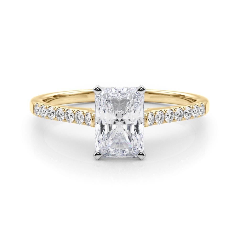 Nahomi Natural 4 Prong Diamond Ring