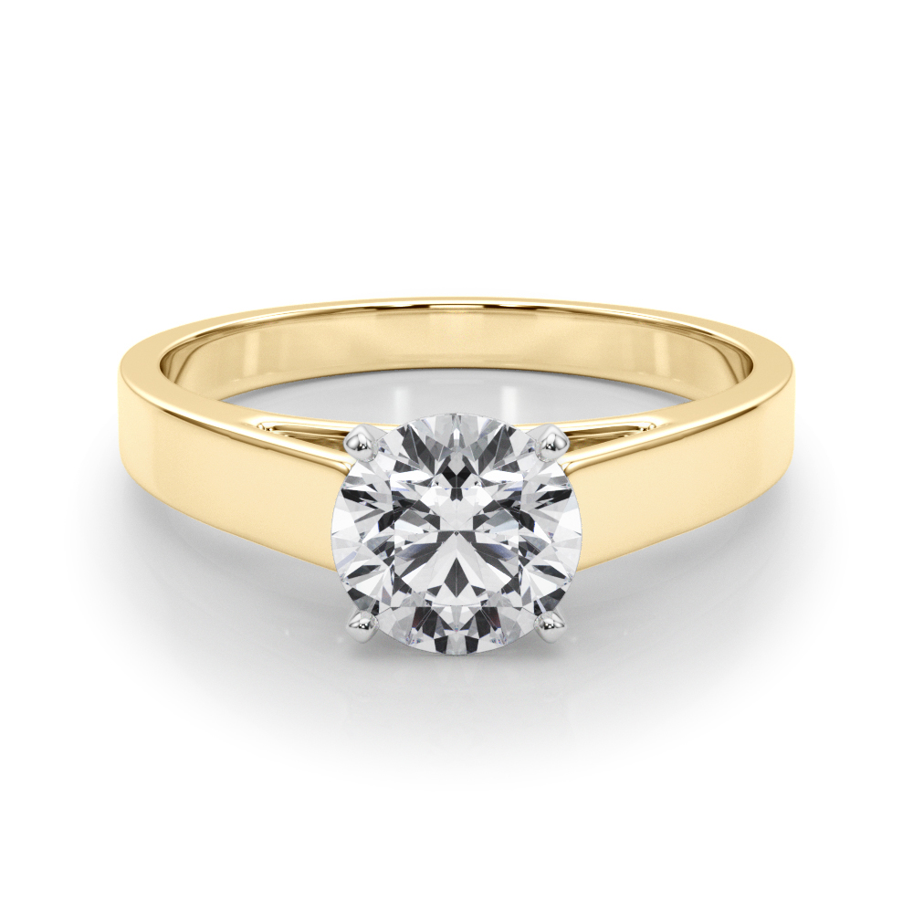 Analin Lab-Created 4 Prong  Diamond Ring