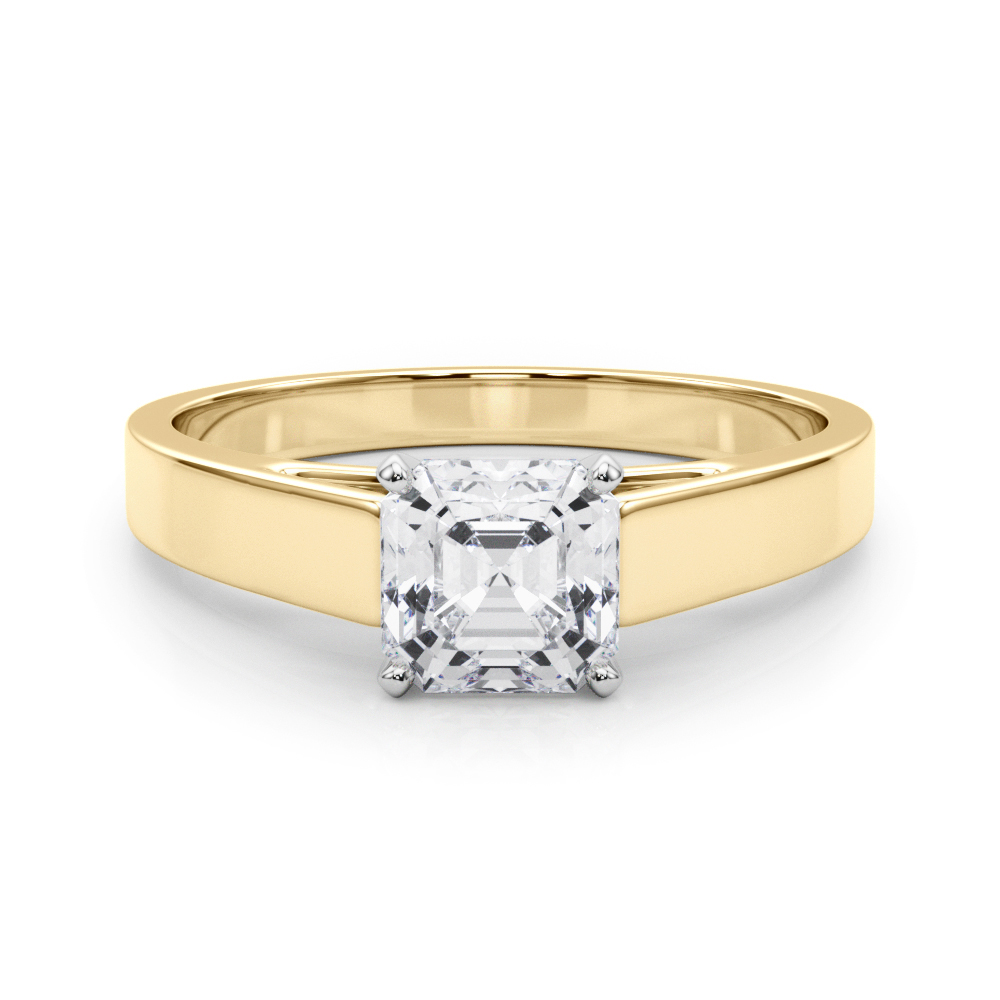 Analin Lab-Created 4 Prong  Diamond Ring