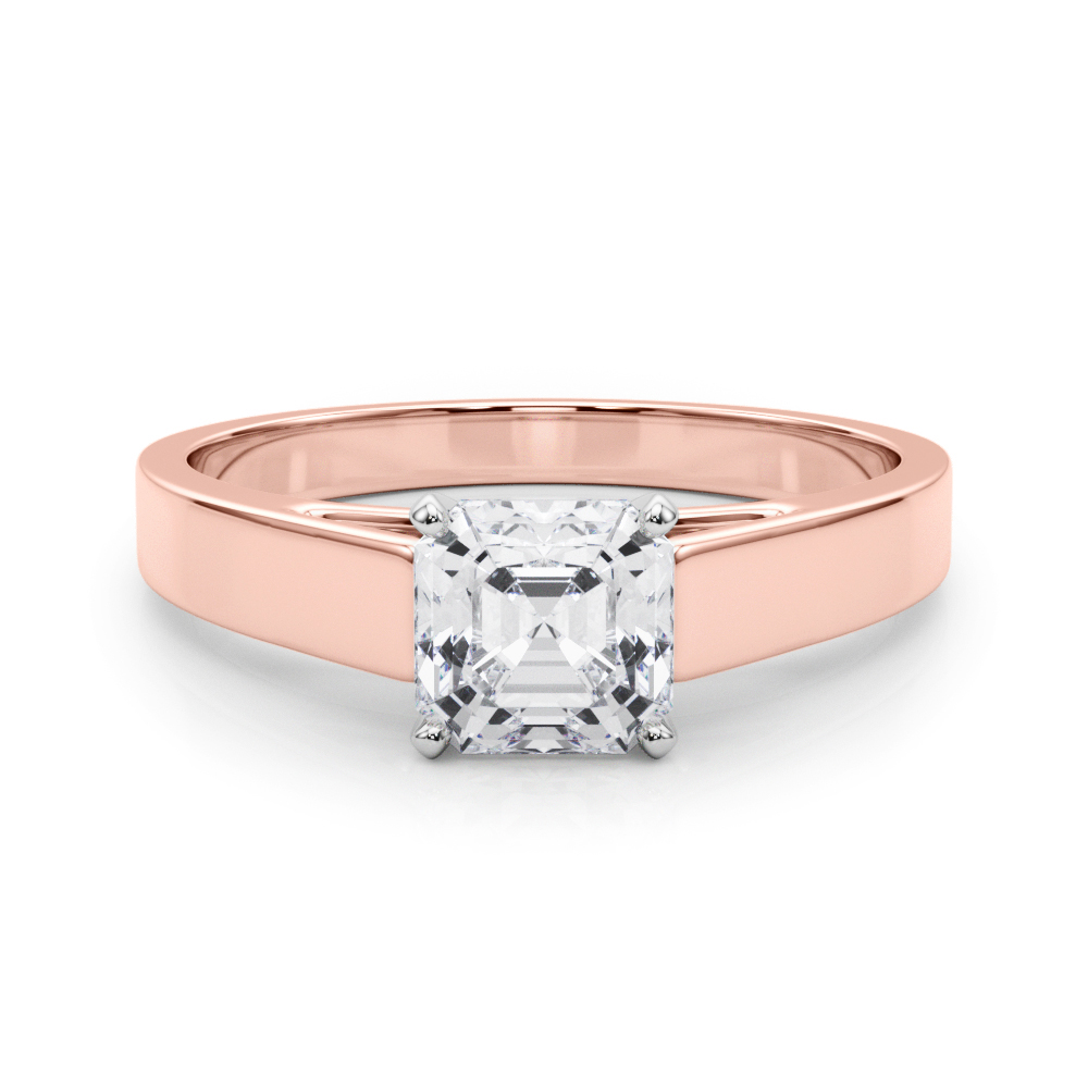 SunshineDiamonds Diamond Solitaire Diamond Rings in 9K Rose