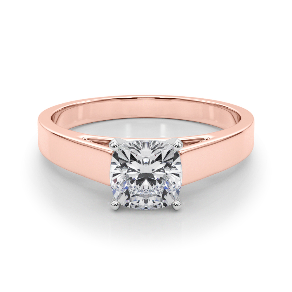 SunshineDiamonds Diamond Solitaire Diamond Rings in 9K Rose