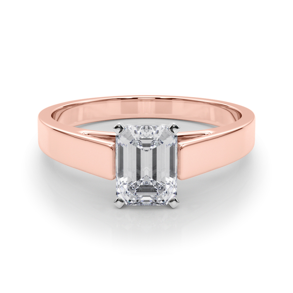 Analin Lab-Created 4 Prong  Diamond Ring