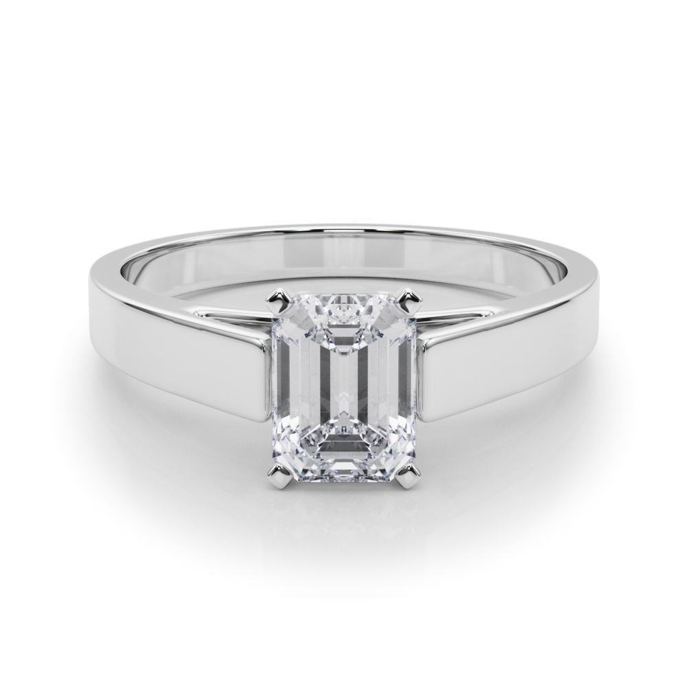 Analin Lab-Created 4 Prong  Diamond Ring