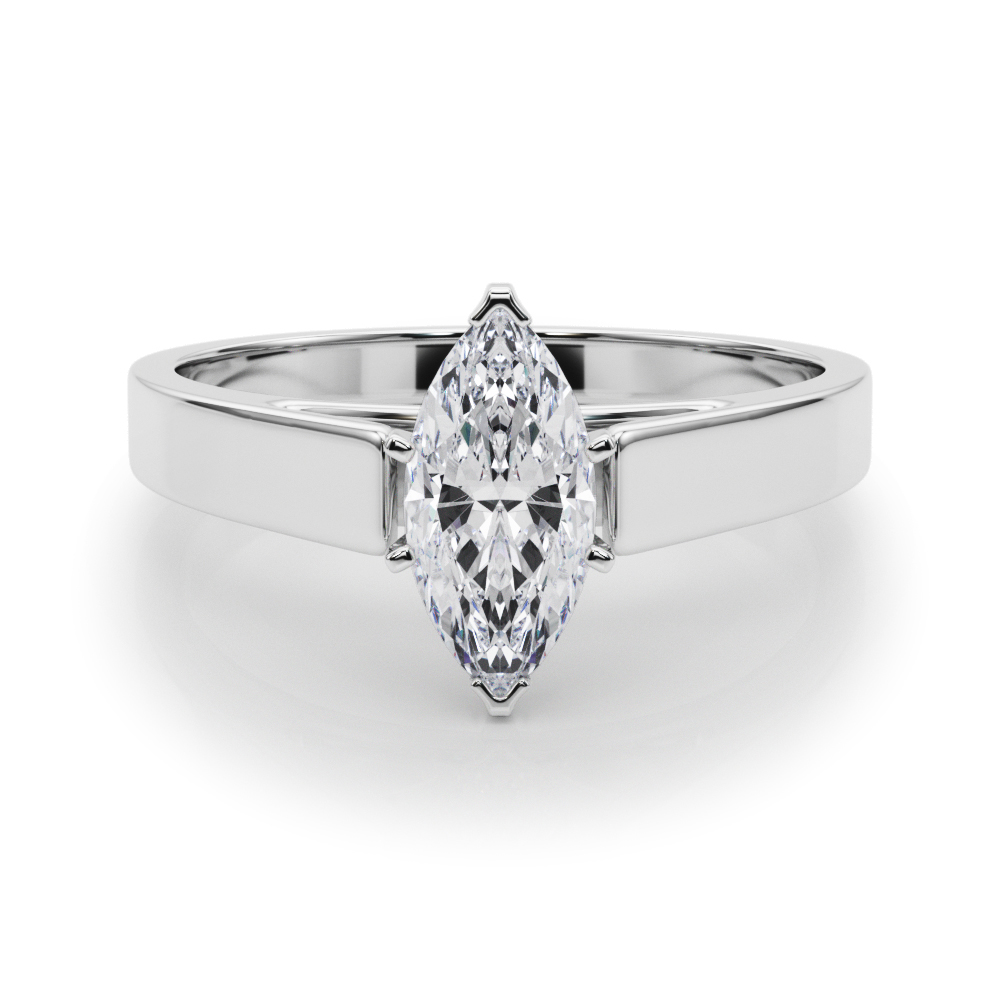 Analin Lab-Created 6 Prong  Diamond Ring