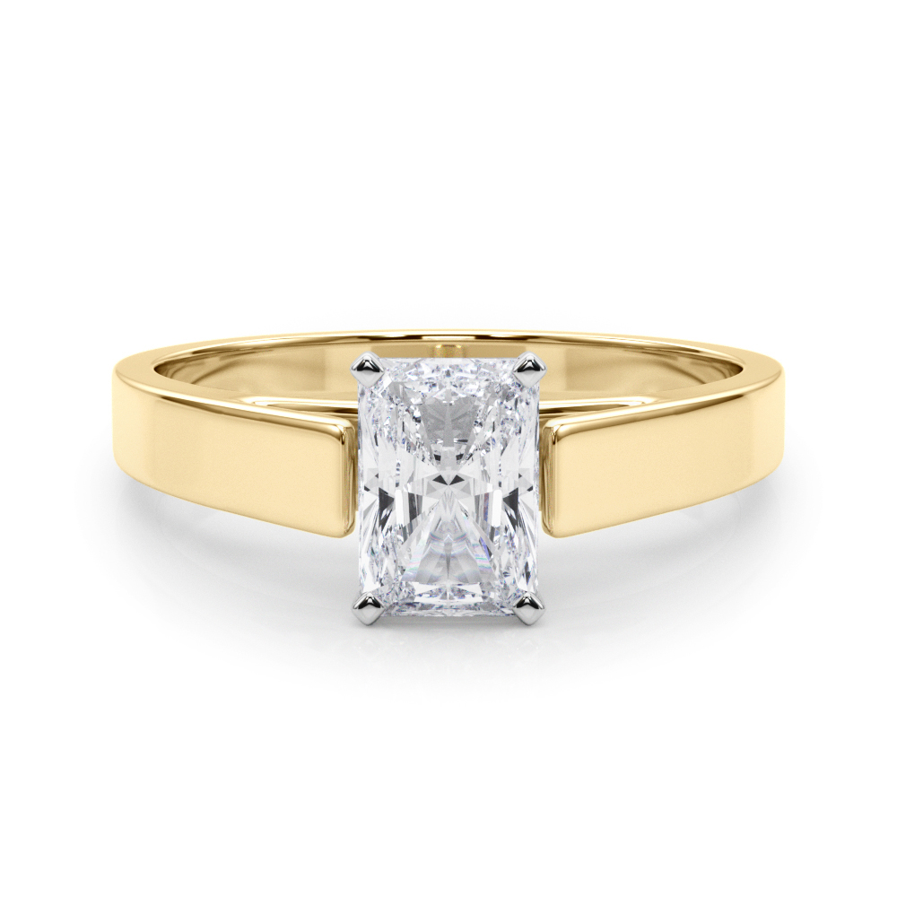 Analin Lab-Created 4 Prong  Diamond Ring