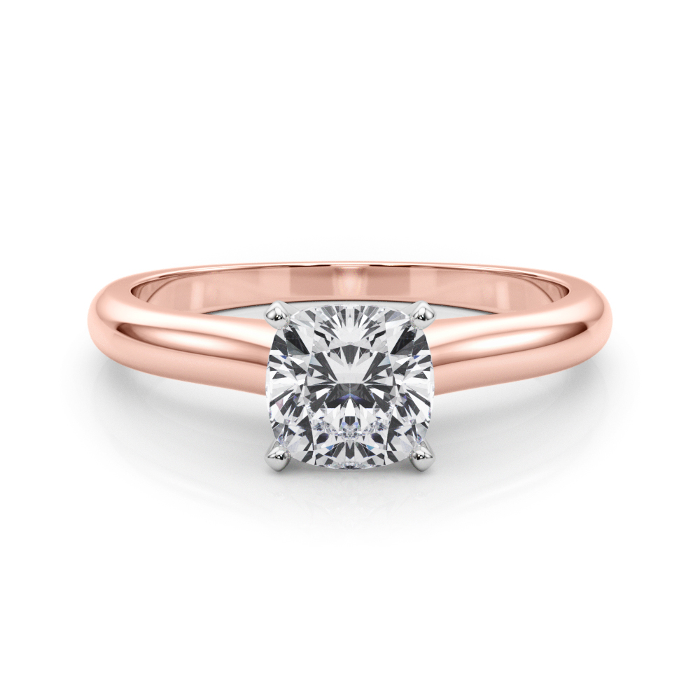 SunshineDiamonds Diamond Solitaire Diamond Rings in 9K Rose