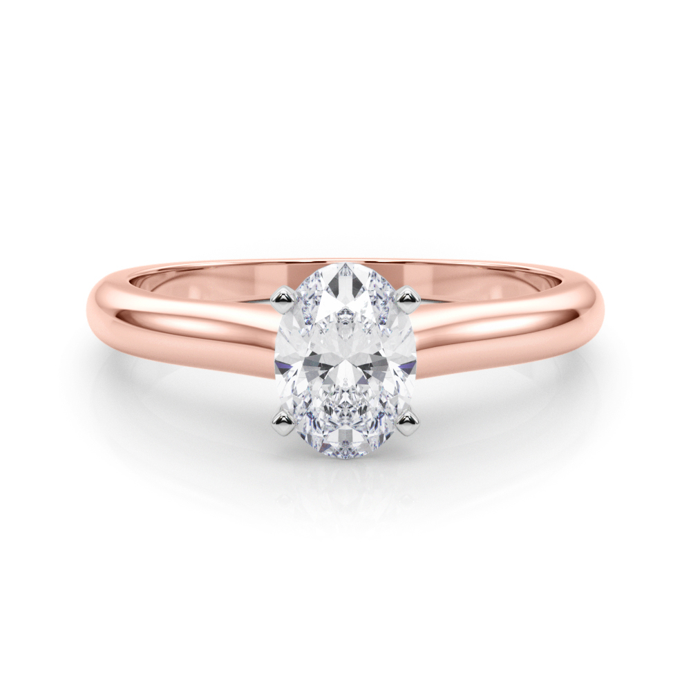 Alerinna Lab-Created 4 Prong  Diamond Ring
