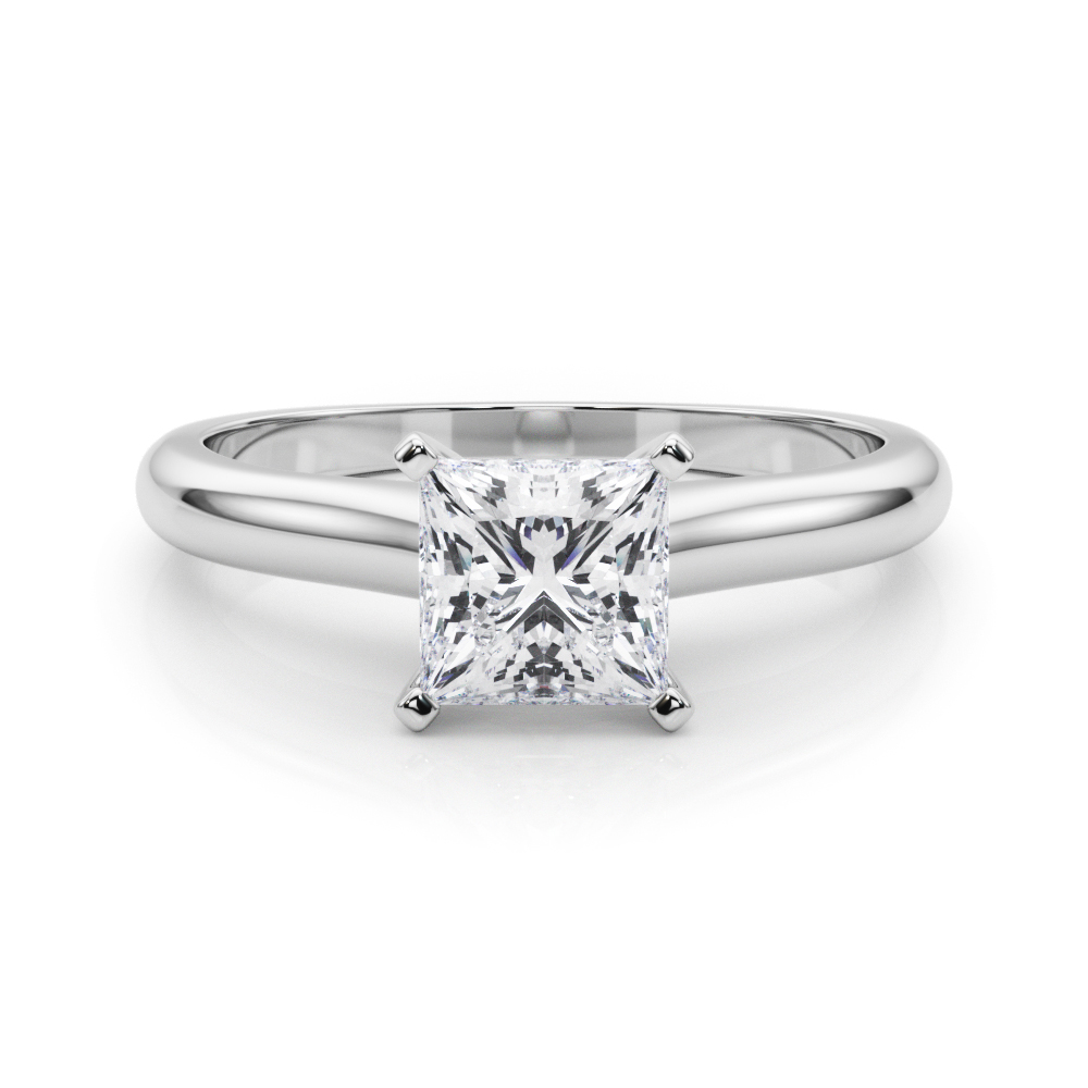 Alerinna Lab-Created 4 Prong  Diamond Ring