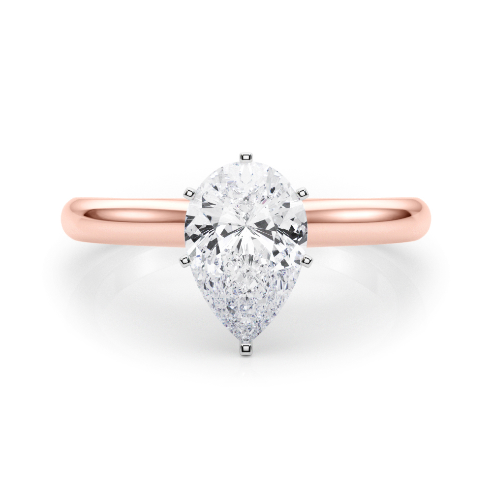 Alerinna Lab-Created 6 Prong  Diamond Ring