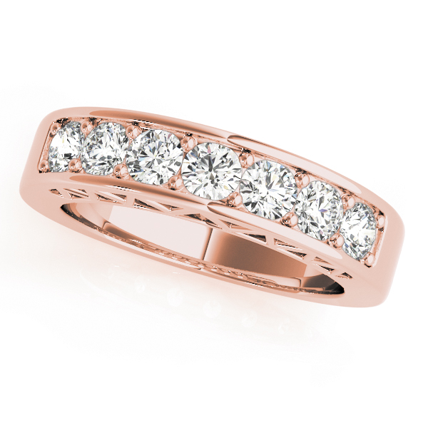 Novelina Lab Grown Rose Gold Pave set  Diamond Ring