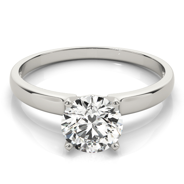 Arisla Natural 4 Prong  Solitaire Diamond Ring
