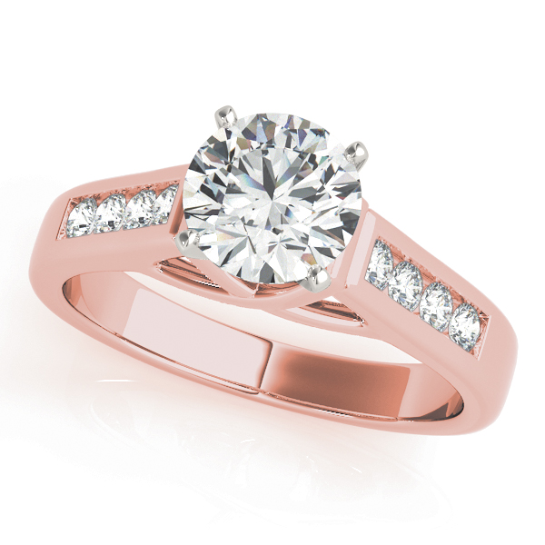 Zephaniah Lab-Created 4 Prong Setting Diamond Ring