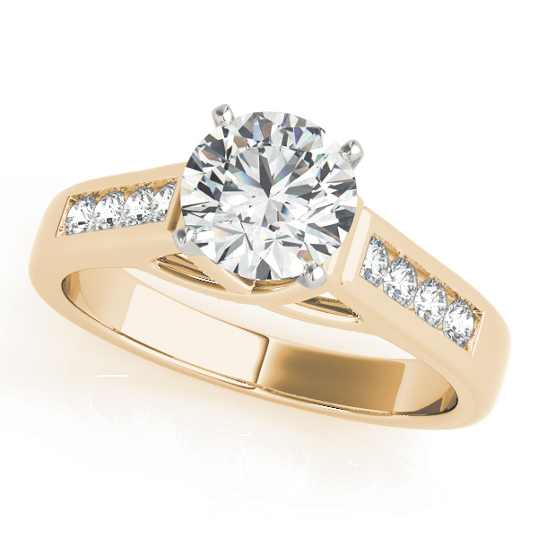 Zephaniah Lab-Created 4 Prong Setting Diamond Ring