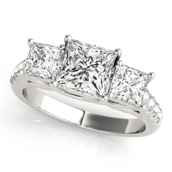 Vaiga Natural 4 Prong Set Diamond Ring