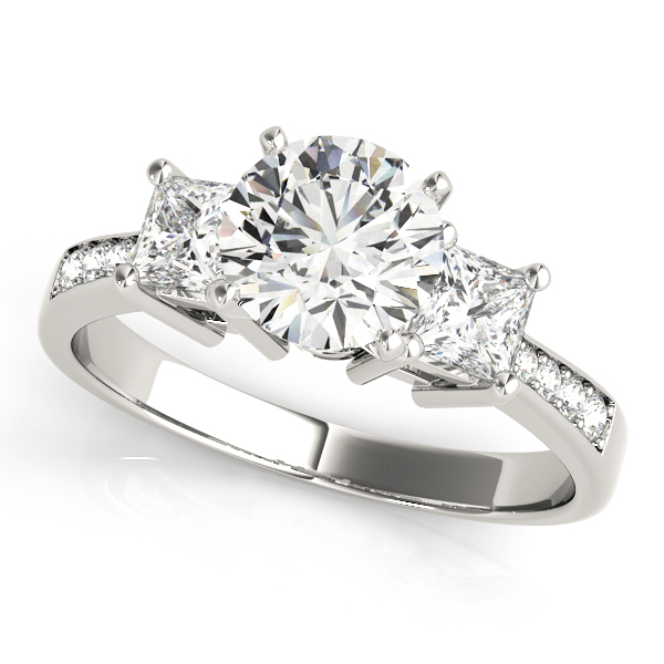 Wrenna Natural 4 Prong Set Diamond Ring
