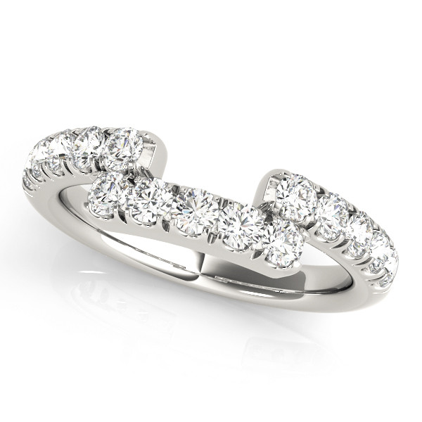 Xora Natural Diamond Pave Setting Wedding Ring
