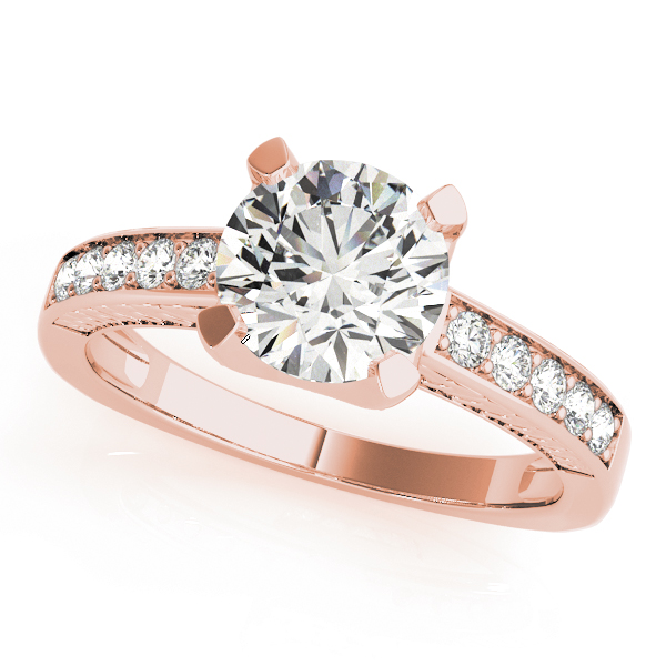 Zaccai Lab-Created 4 Prong Setting Diamond Ring