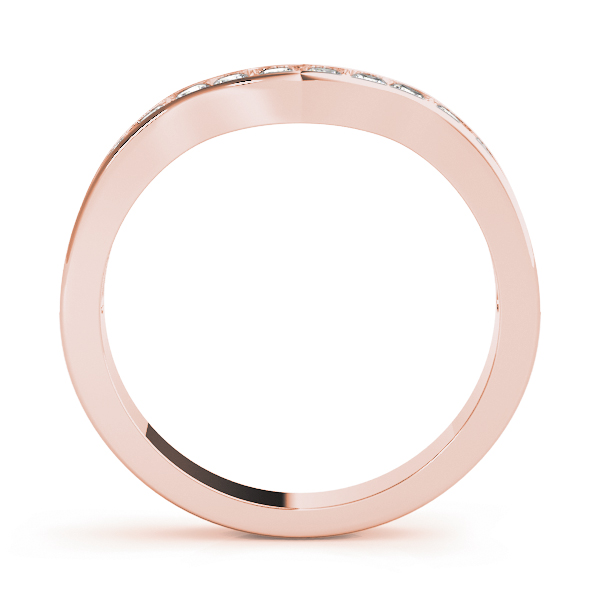 Xylon Pave Setting Shaped Women’s Diamond Wedding Ring | Sunshine Diamonds