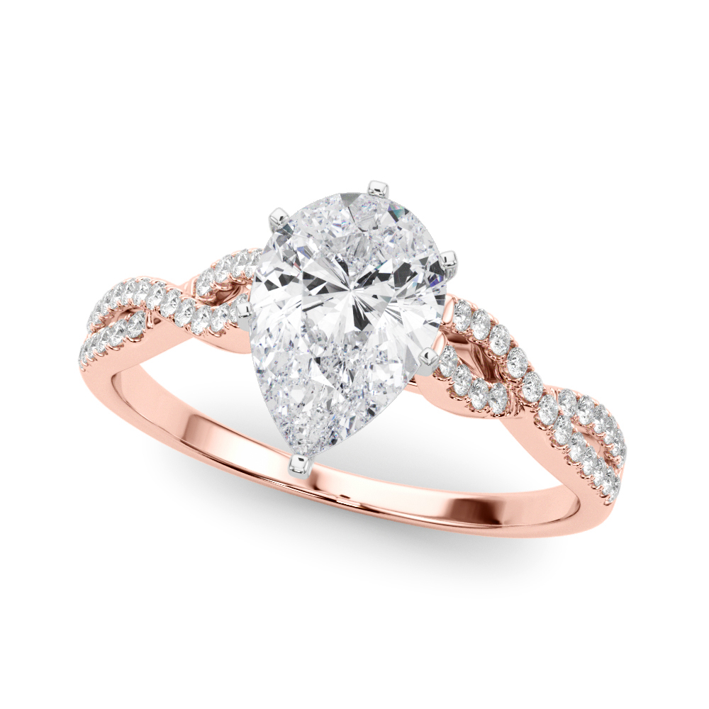 Zelina Lab-Created 6 Prong Setting Diamond Ring